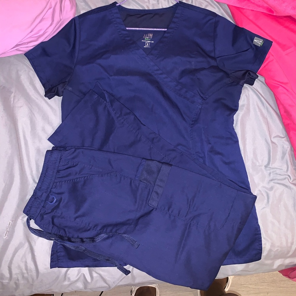 Auw Active Scrub Set! | Color: Blue | Size: S |